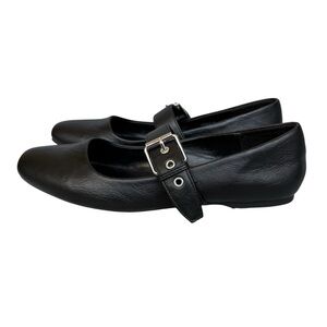 DV by Dolce Vita Black Flats with Buckle